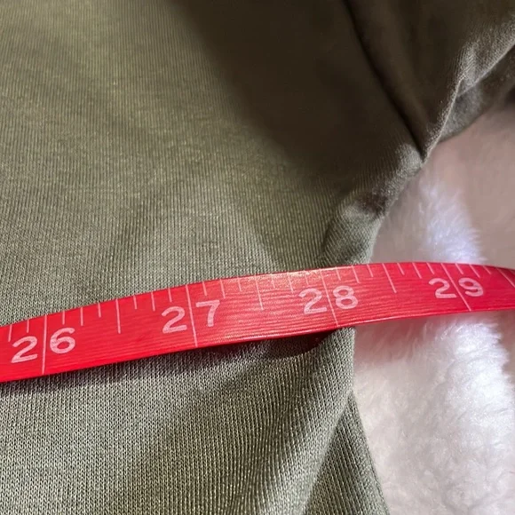 “Love” Army Green Sweatshirt - Picture 5 of 7